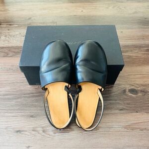 Marsell Black Leather Flats